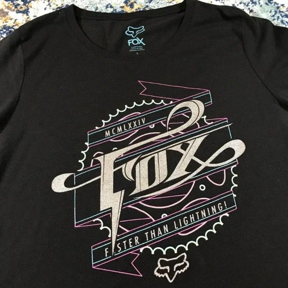 Fox Racing Tshirt Women’s Large - Picture 3 of 4